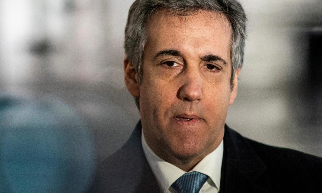 Michael Cohen, Trump’s former attorney, in March last year.Photograph: Eduardo Muñoz/Reuters