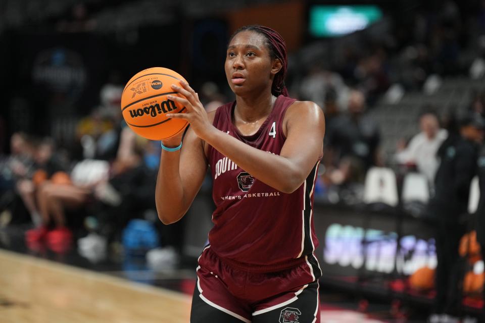 South Carolina Gamecocks forward Aliyah Boston is almost certain to be the No. 1 pick in the 2023 WNBA draft.