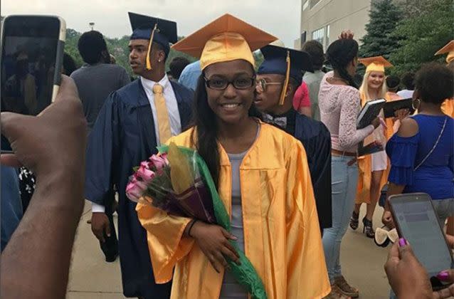 Jayla Frost, who graduated high school this year, was shot twice in the head. Source: Instagram
