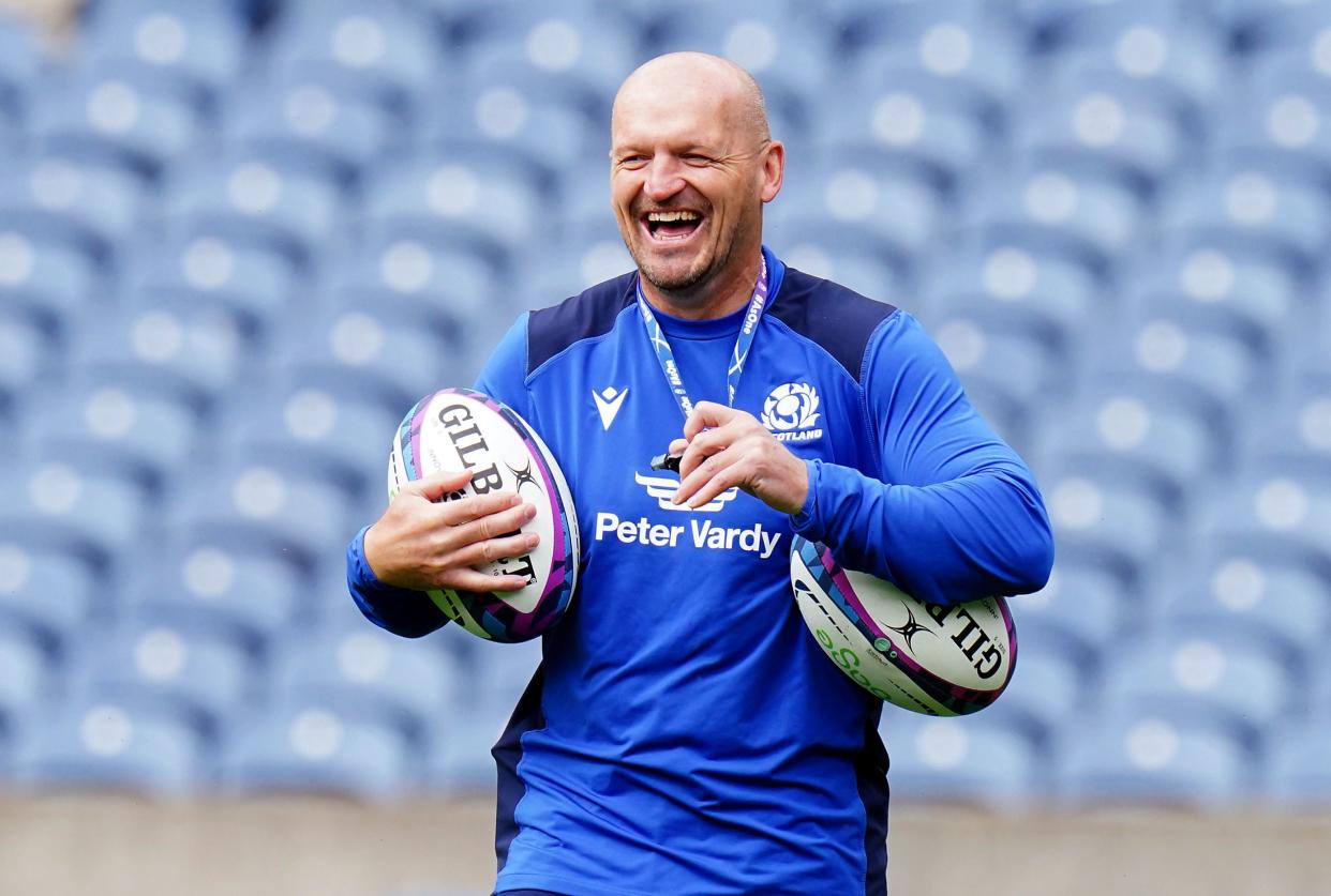 Scotland head coach Gregor Townsend is quietly confident ahead of the tournament (PA)