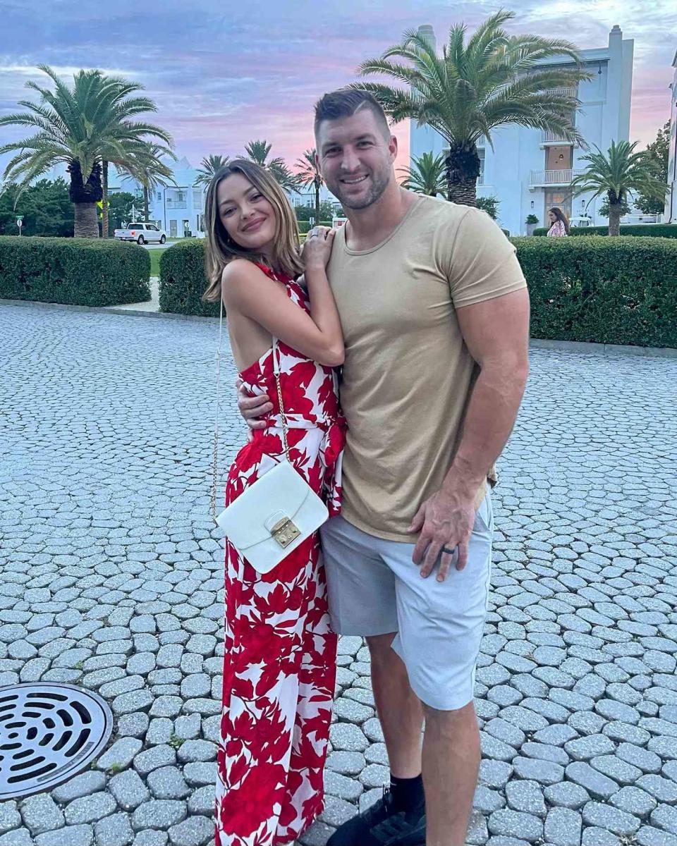 Tim Tebow and Demi-Leigh Tebow