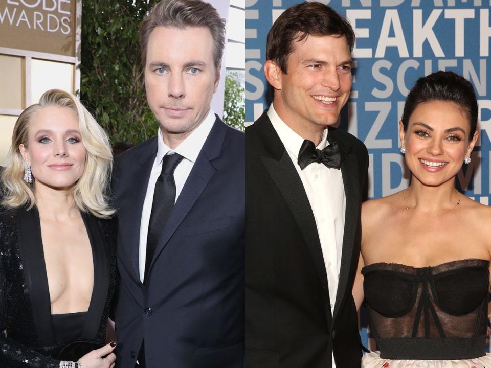 kristen bell dax shepard ashton kutcher mila kunis