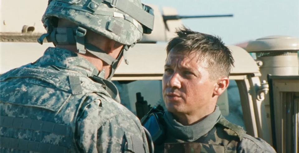 PHOTO: Jeremy Renner appears in the 2008 film 'The Hurt Locker.' (Voltage Pictures)