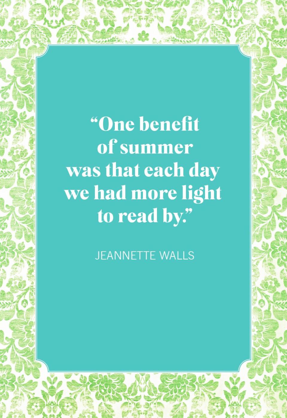 summer quotes jeannette walls