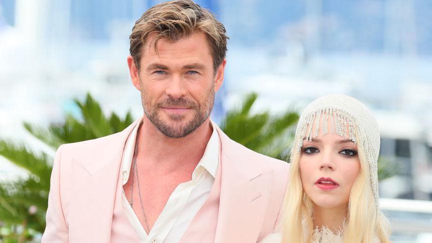 Chris Hemsworth and Anya Taylor-Joy in Cannes
