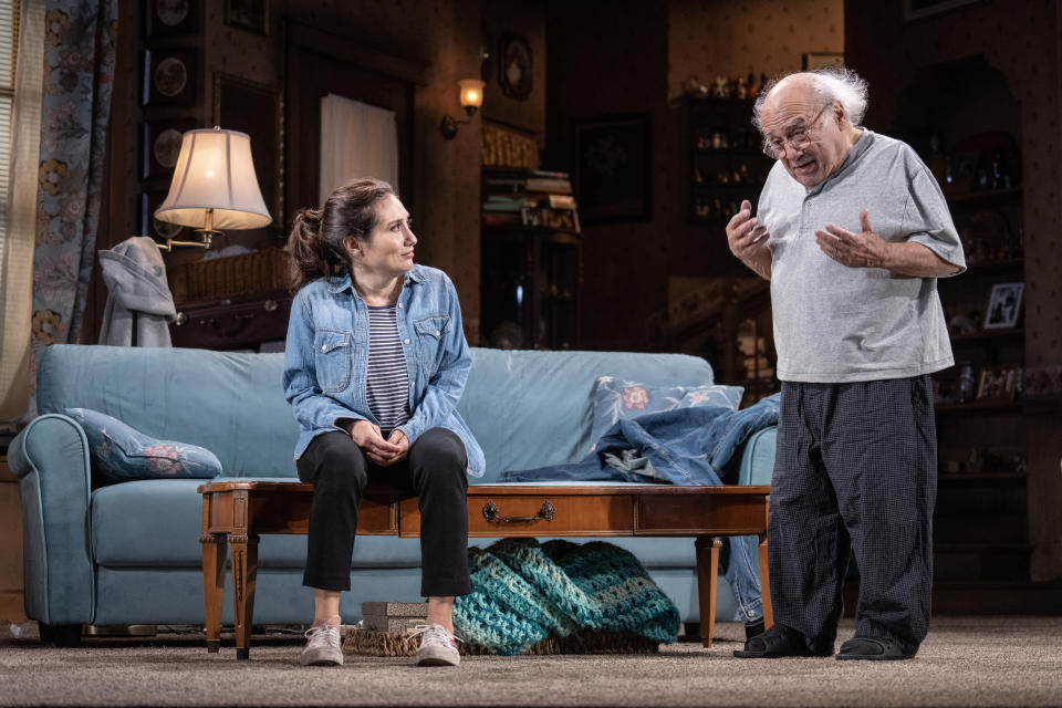 Lucy DeVito, Danny DeVito in Roundabout Theatre Company’s ‘I Need That’