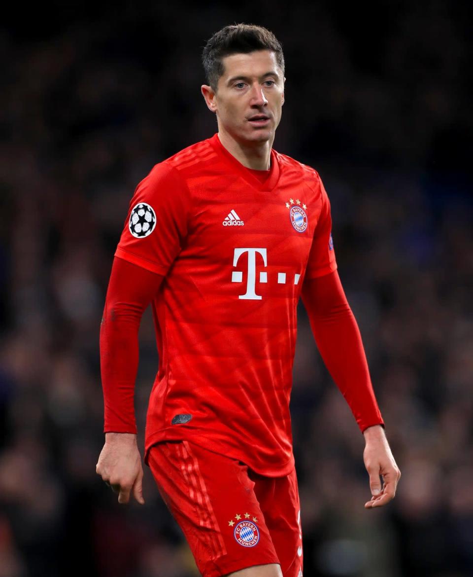 Bayern Munich’s Robert Lewandowski (Mike Egerton/PA) (PA Wire)