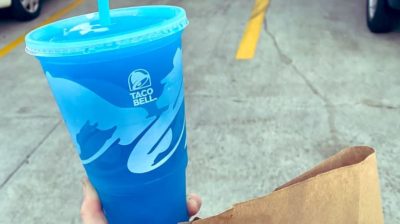 Blue Taco Bell Freeze