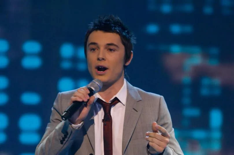 Leon Jackson aged 18 on the X Factor in 2007 -Credit:Ken McKay / Rex Features