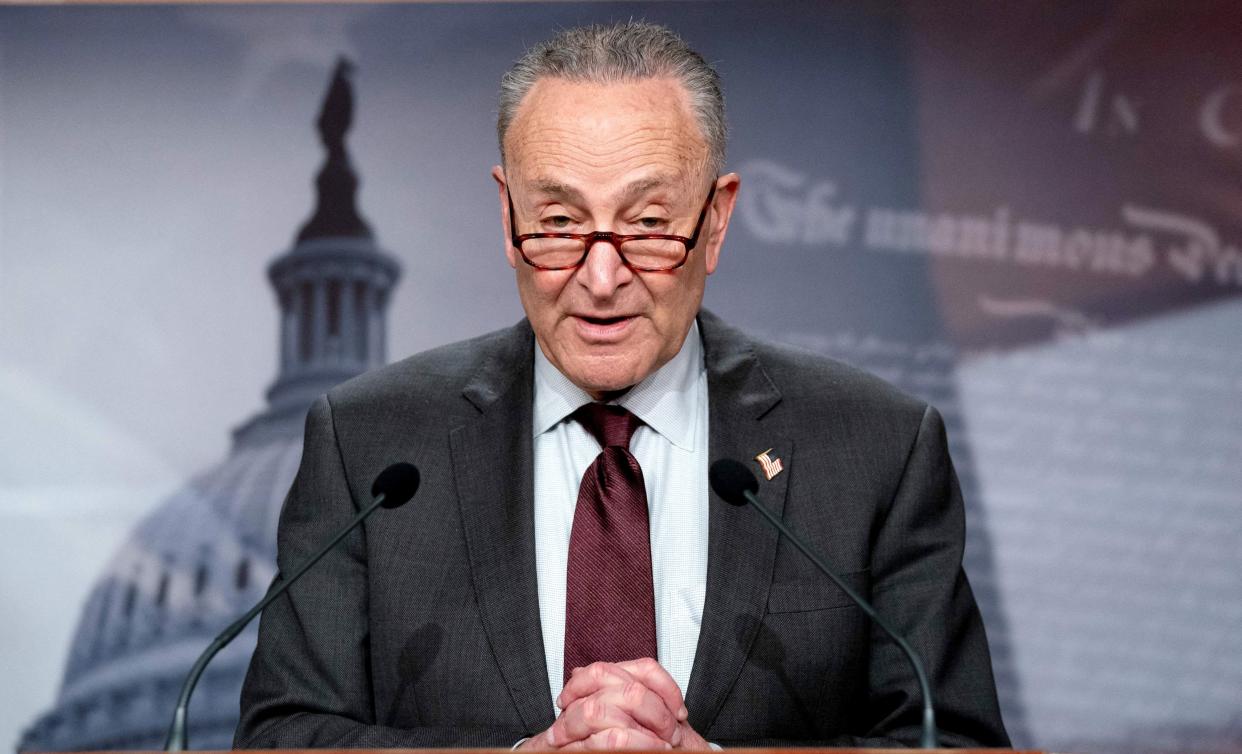 Senate Majority Leader Charles Schumer (D-N.Y.)