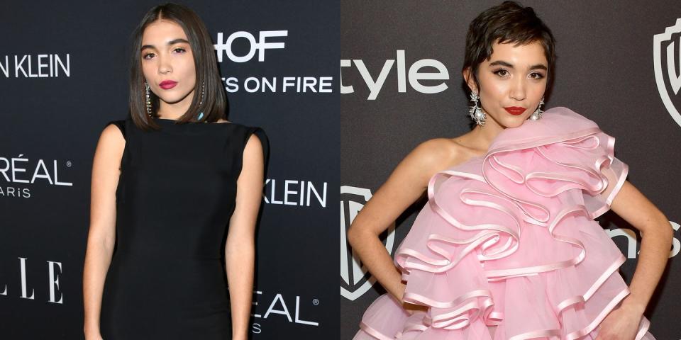 <p>New year, new hair! Rowan is starting 2019 with a brand new hair cut. The <em>Girl Meets World </em>star showed off her new 'do at the 2019 Golden Globes after-party. </p>