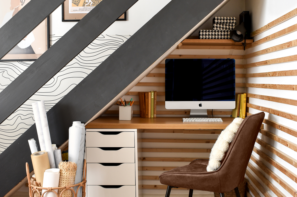 Space of the Week, Under-Stairs Office