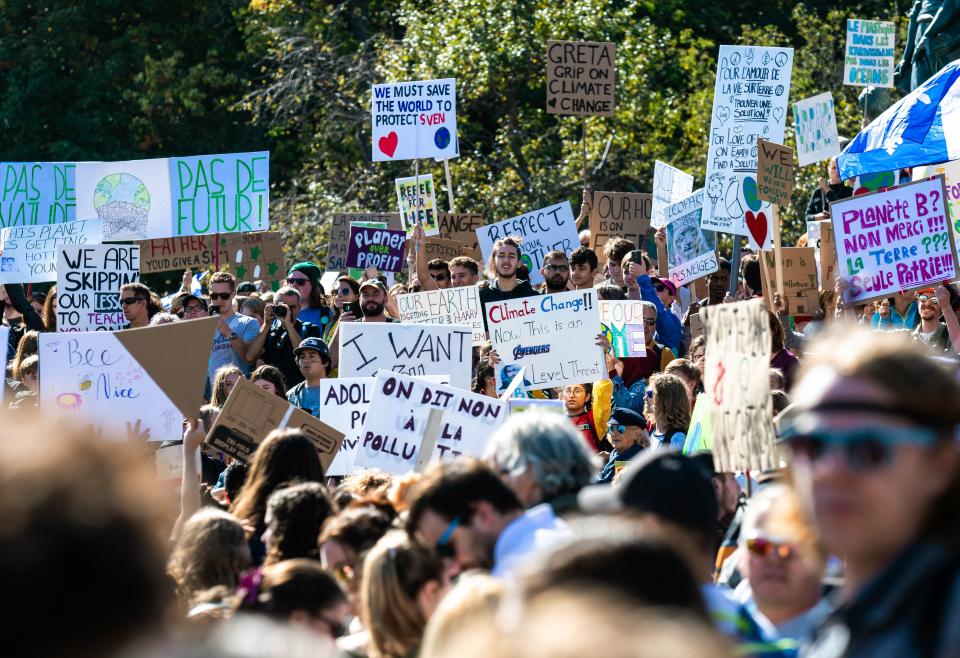 Canada Climate Protests