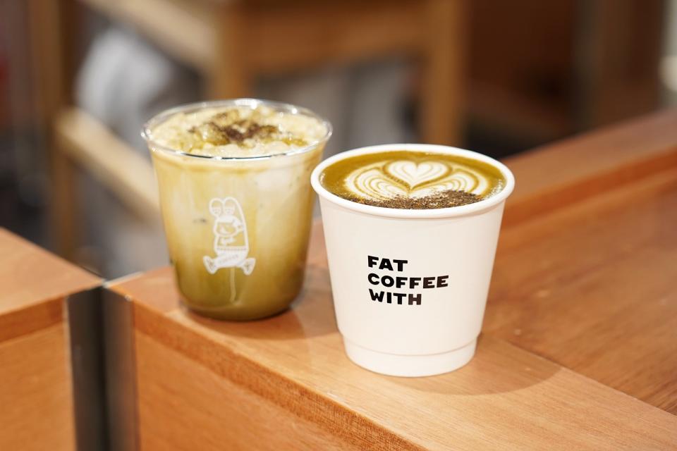 Tieguanyin Coffee Latte（Hot $50，Iced $55）