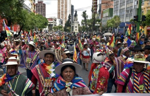 Morales supporters came out in his defence after the election, demanding the opposition respect the initial result