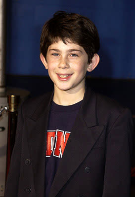 Jonah Meyerson at the Hollywood premiere of The Royal Tenenbaums