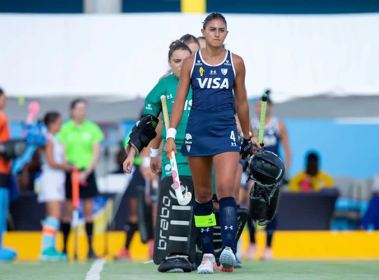 Valentina Raposo es la principal figura de las Leoncitas en el Mundial Sub 21 2023 de Chile