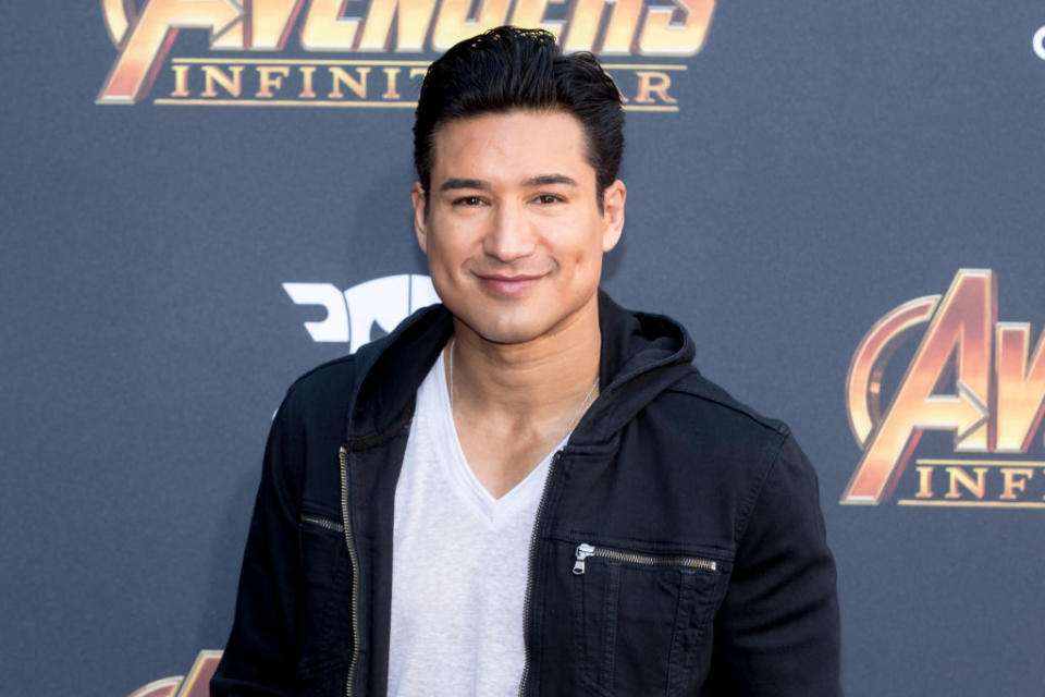 Mario Lopez at the premiere of <em>Avengers: Infinity War</em> on April 23. (Photo: Greg Doherty/Patrick McMullan via Getty Images)