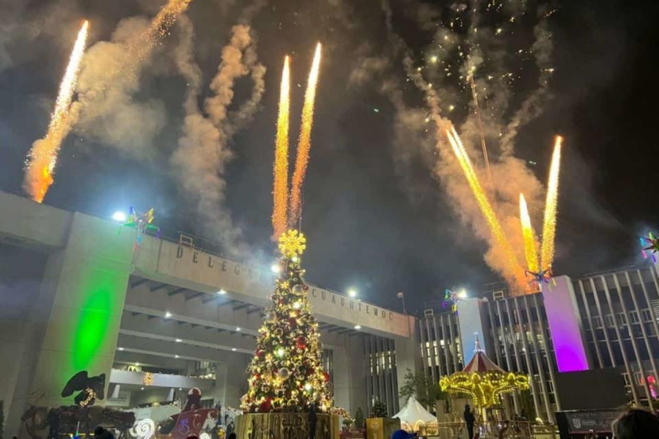 Mega posada en la Alcaldía Cuauhtémoc