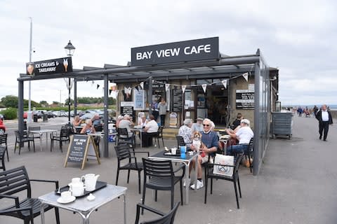 The Bay View Cafe, minus JC - Credit: JAY WILLIAMS