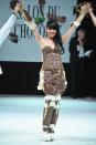 PARIS, FRANCE - OCTOBER 30: Tara McDonald walks down the runway during the 18th Salon Du Chocolat at Parc des Expositions Porte de Versailles on October 30, 2012 in Paris, France. (Photo by Pascal Le Segretain/Getty Images)