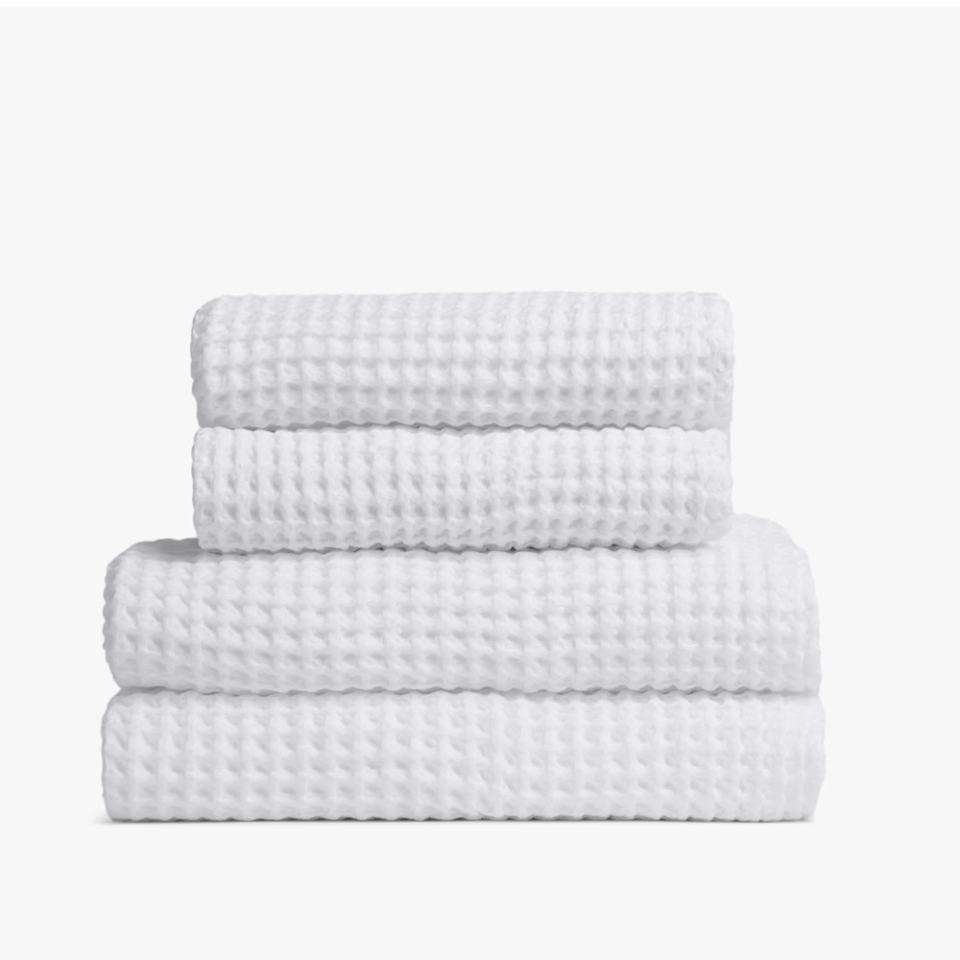 <p><a href="https://go.redirectingat.com?id=74968X1596630&url=https%3A%2F%2Fwww.parachutehome.com%2Fproducts%2Fwaffle-bath-towel&sref=https%3A%2F%2Fwww.cosmopolitan.com%2Fstyle-beauty%2Ffashion%2Fg26751325%2Funique-wedding-gift-ideas%2F" rel="nofollow noopener" target="_blank" data-ylk="slk:Shop Now;elm:context_link;itc:0;sec:content-canvas" class="link ">Shop Now</a></p><p>Waffle Towels</p><p>parachutehome.com</p><p>$39.00</p><span class="copyright">Parachute Home</span>