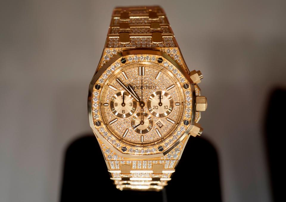 This gold Audemars Piguet luxury watch was sold for $170,000 through a private sale.