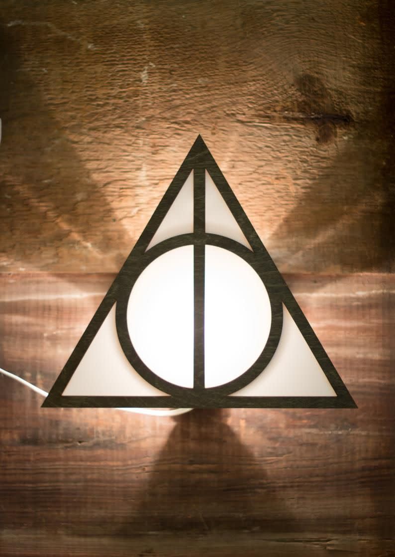 Deathly Hallows Wall Sconce