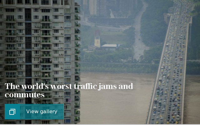 The world's worst traffic jams and commutes