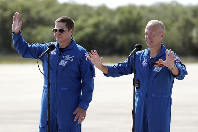 Home Launch Astronauts Arrive
