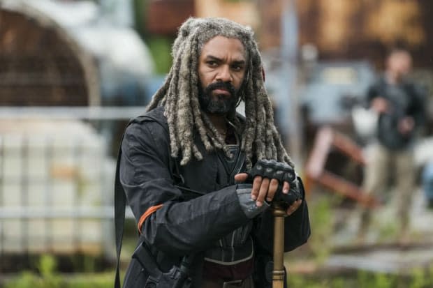 Khary Payton as Ezekiel in AMC's "The Walking Dead"<p>AMC</p>