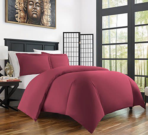 11) Bamboo Rayon Duvet Cover Set