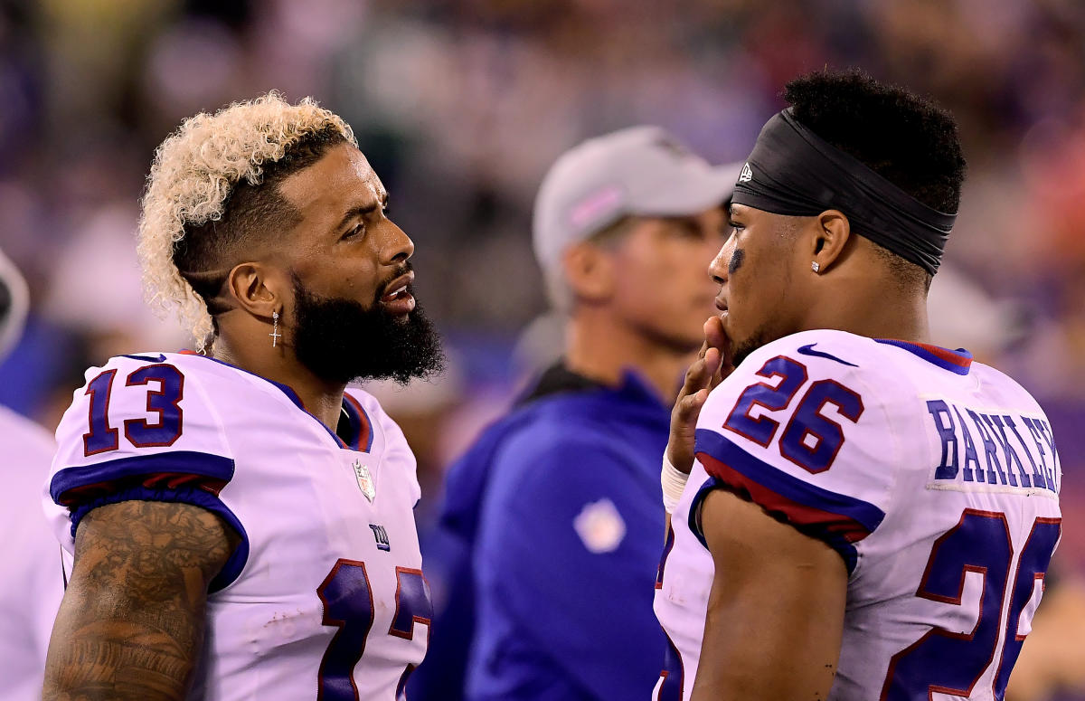 Odell Beckham Jr. needs to do 'less talking,' Giants owner says