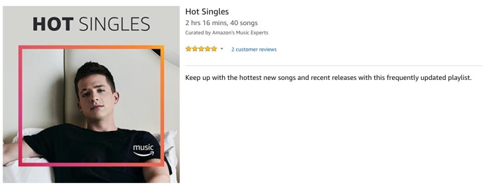 Dating-Börse? Amazon Music wirbt für „Hot Singles“