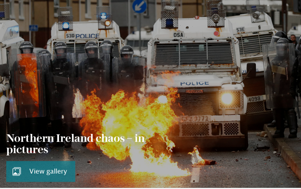 Northern Ireland violence gallery