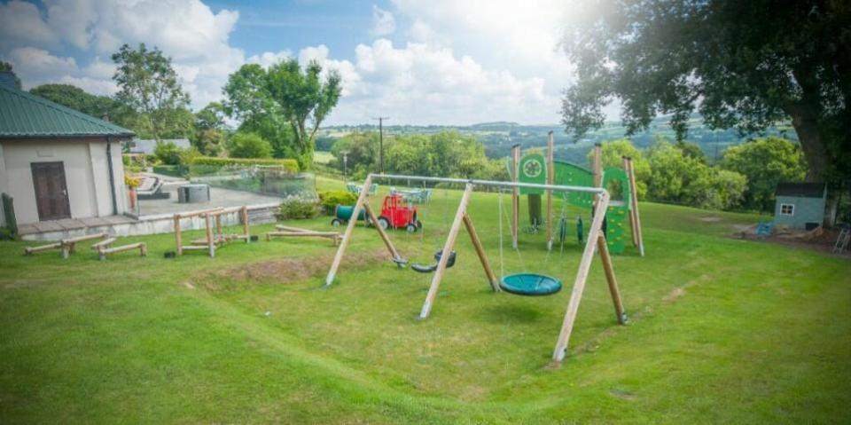 Western Telegraph: There are a range of play facilities for children within Clydey Cottages.