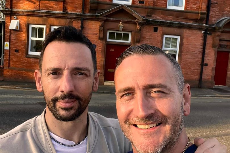 Will Mellor and Ralf Little reunited as they shared a photo together with fans