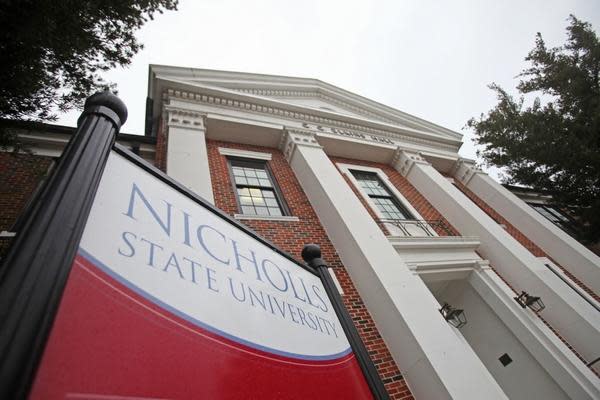 Elkins Hall at Nicholls State University.