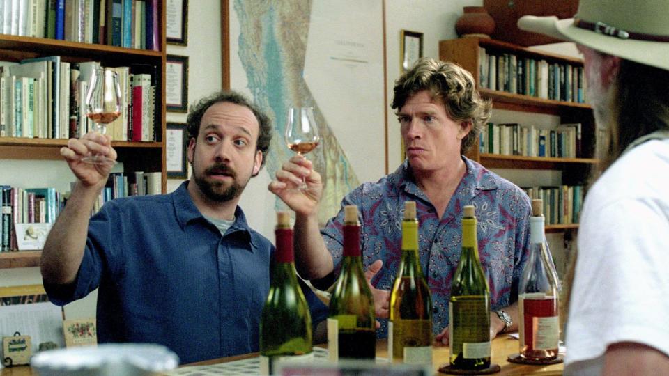 Paul Giamatti and Thomas Haden Church in Sideways