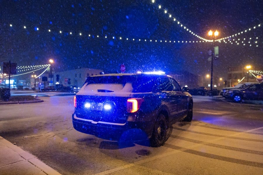 Snowfall in Lebanon (Courtesy: Lebanon Police Department)