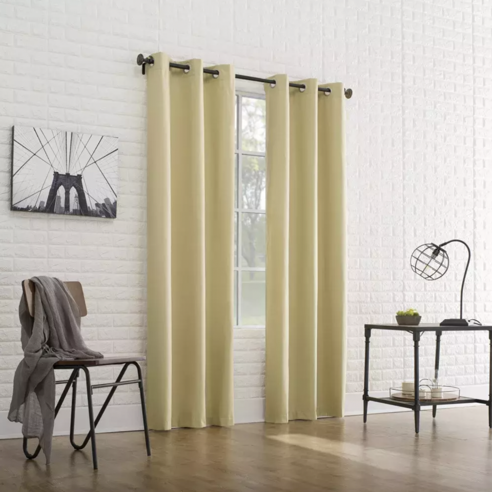 sun zero cooper textured thermal curtain panels