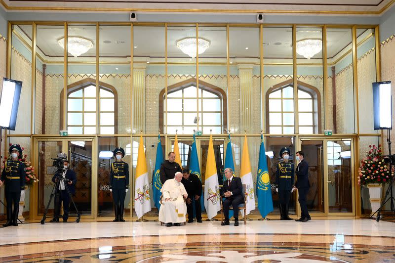 Pope Francis visits Kazakhstan