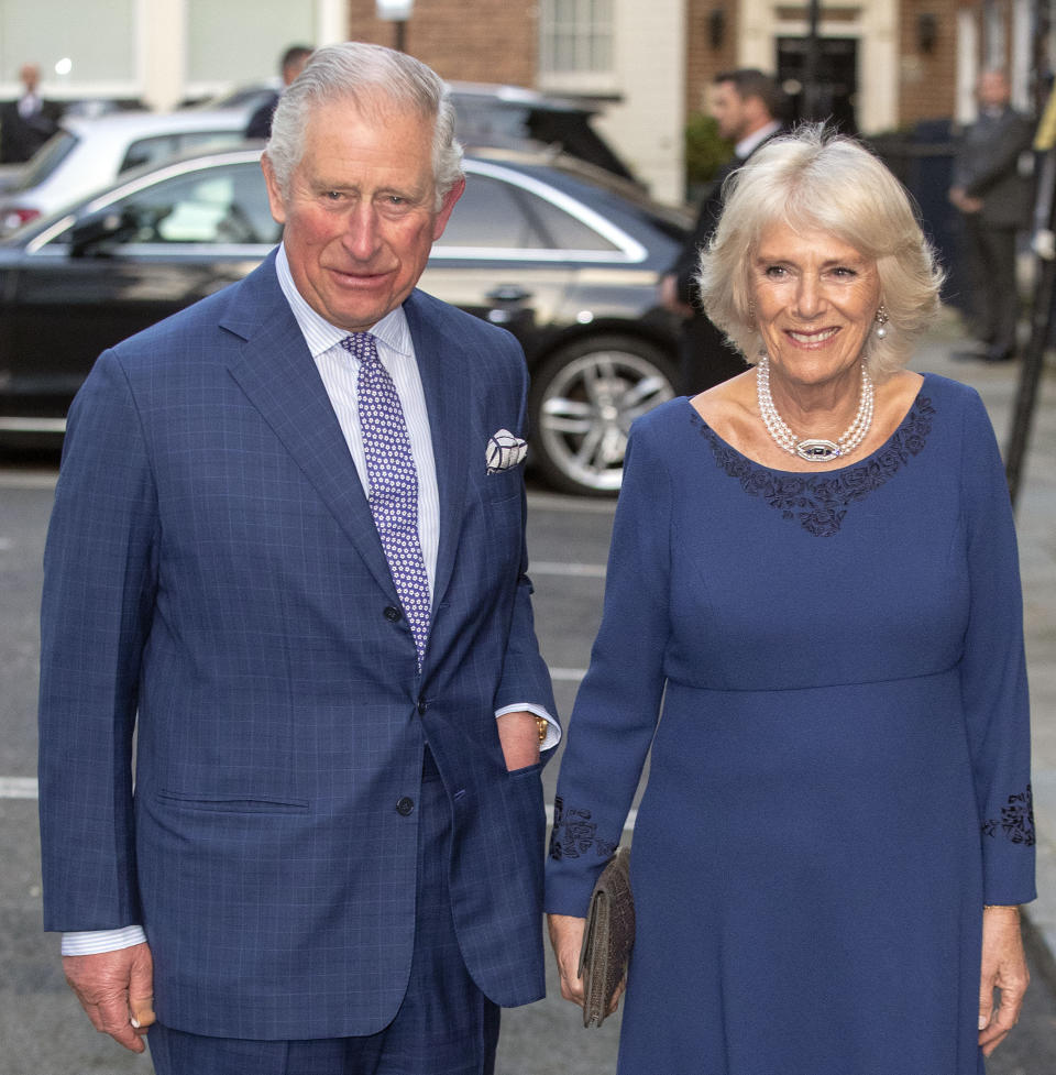 Charles and Camilla on his 70th birthday in November [Photo: PA]