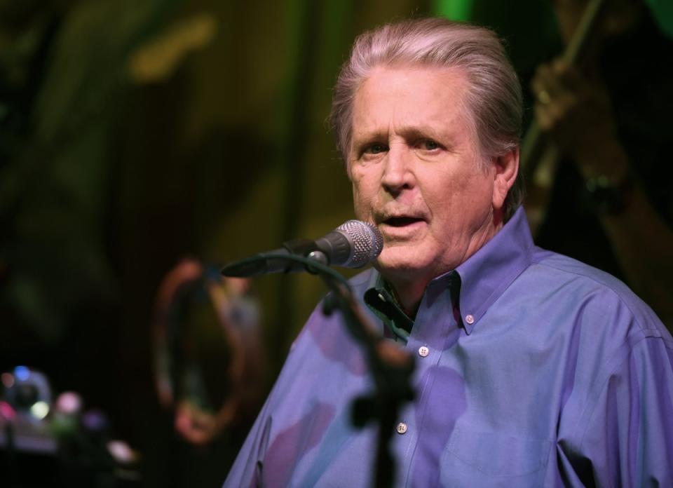 Brian Wilson performing in Los Angeles in 2015 (Kevin Winter/Getty Images)