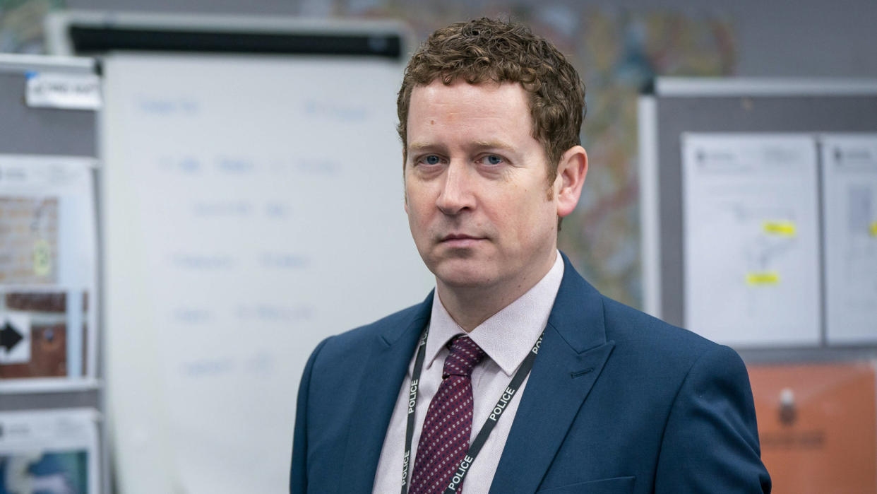 Nigel Boyle says his role as DSU Ian Buckells has won him online admirers. (Steffan Hill/BBC/World Productions)