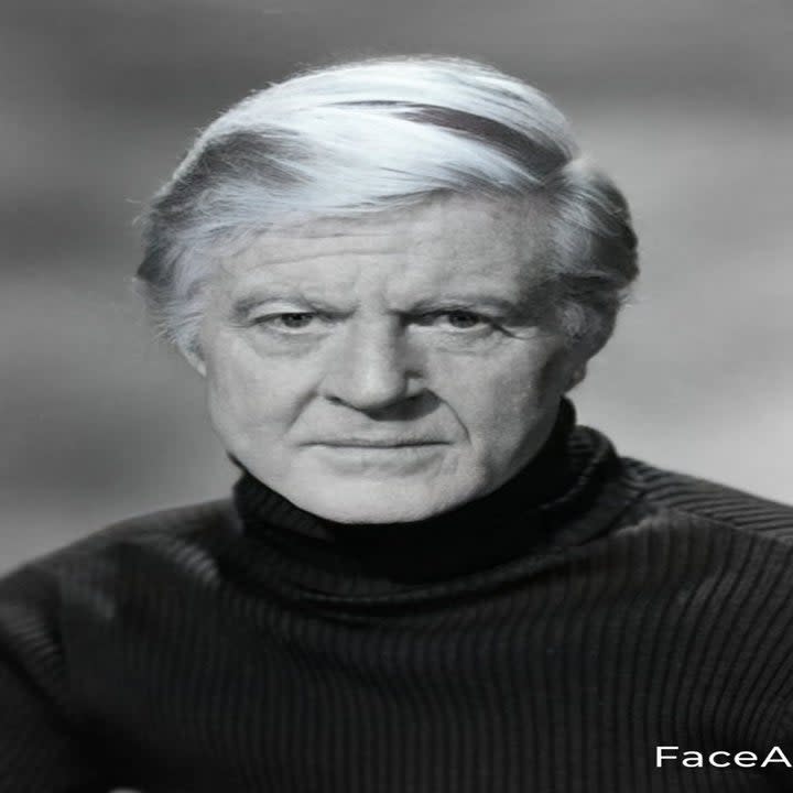 Old Robert Redford with AI technology
