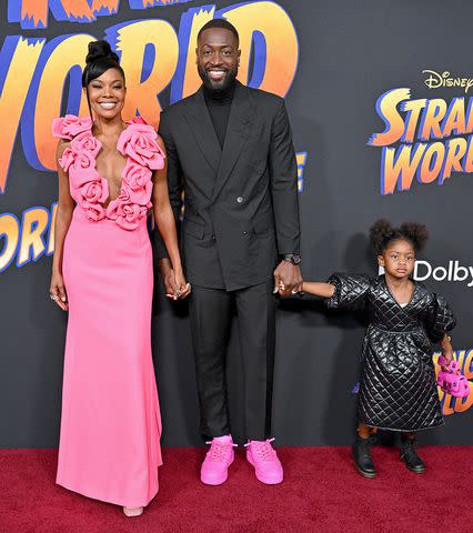 <p>Axelle/Bauer-Griffin/FilmMagic</p> Union shares daughter Kaavia, 5, with husband Dwyane Wade