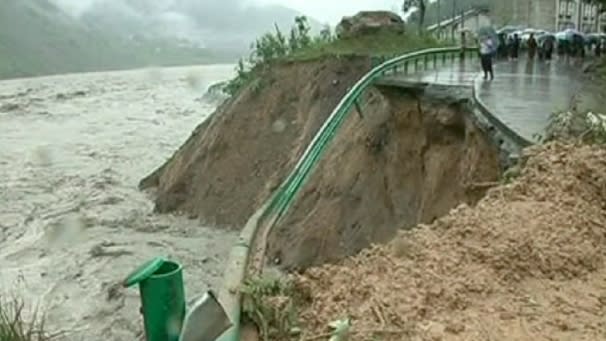 At least twelve confirmed dead after landslide in southwest China