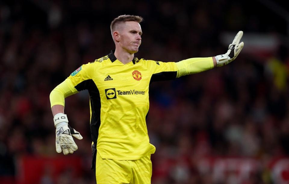 Dean Henderson has not dislodged David De Gea at Old Trafford (Martin Rickett/PA) (PA Archive)