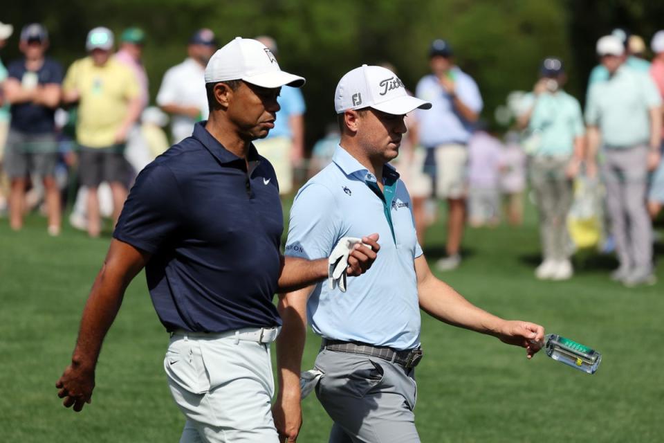 Tiger Woods will play alongside close friend Justin Thomas (Getty Images)